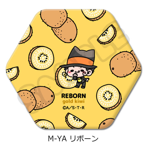 『家庭教師ヒットマンREBORN!』第3弾 六角形缶バッジ M-YA リボーン
